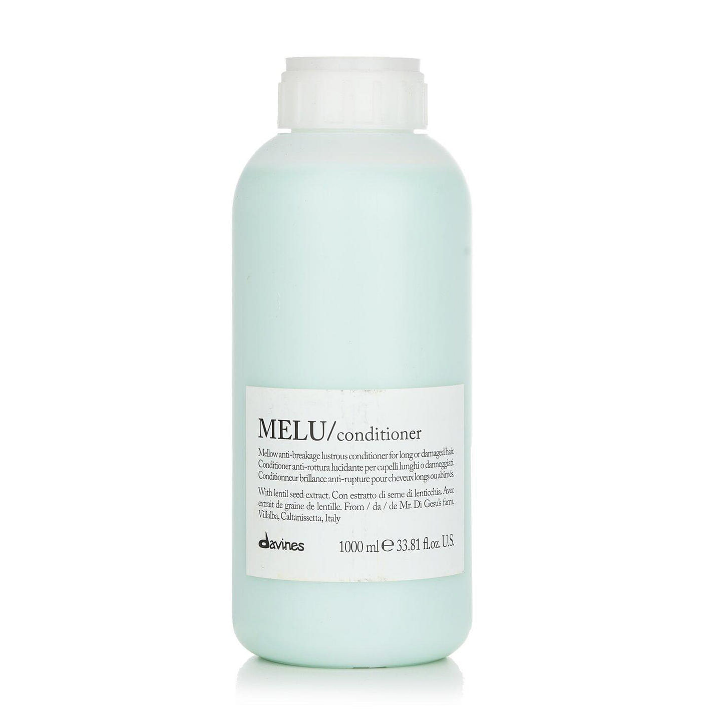 Davines Melu Conditioner Mellow Anti-Breakage Lustrous Conditioner (For Long or Damaged Hair) 1000ml/33.8oz 1000 ml
