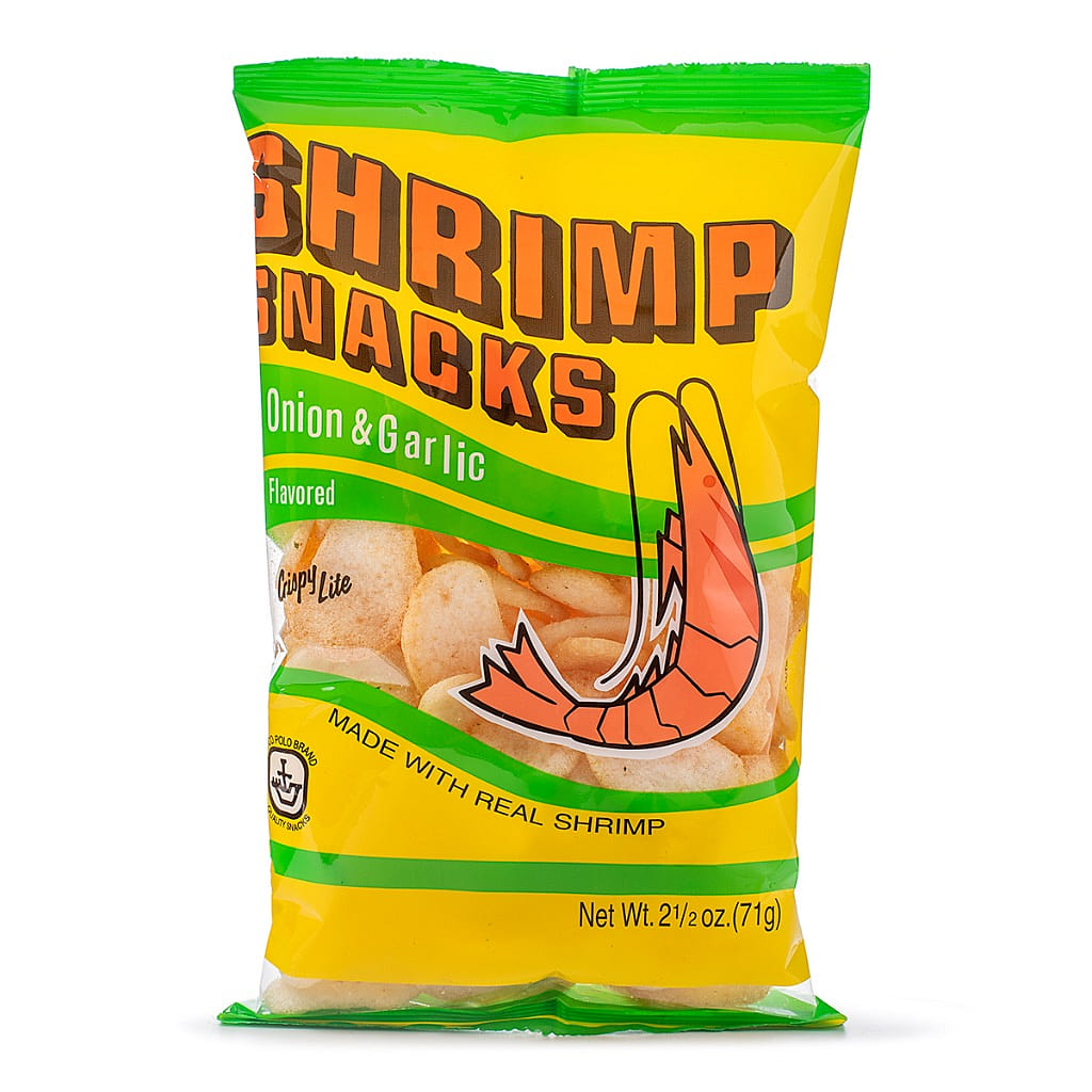 Marco Polo Shrimp Snacks, Onion and Garlic Flavor 71 g