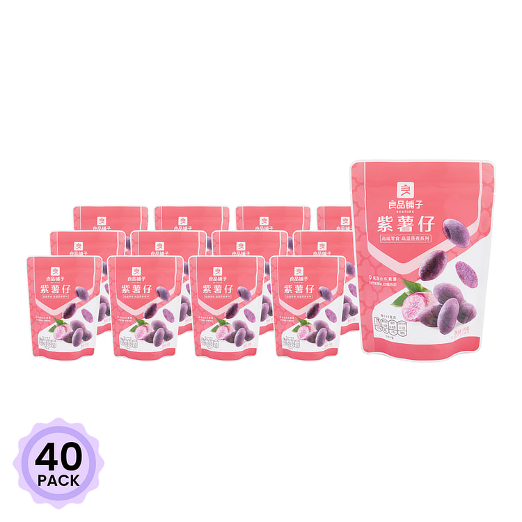 【良品铺子】紫薯仔 100 克*40 包