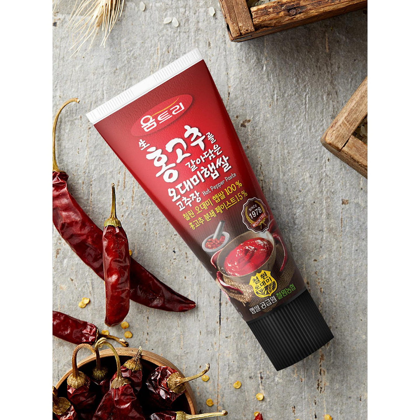 WOOMTREE Hot Red Pepper Paste 120g(4.23oz) 1 each