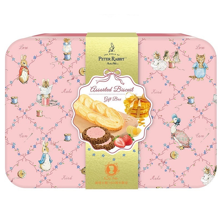 Peter Rabbit Victoria Assorted Cookies Gift Box 203 g
