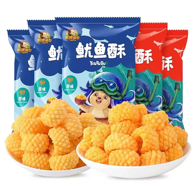 Squid crisps internet famous snacks 31g*5 bags 160 g