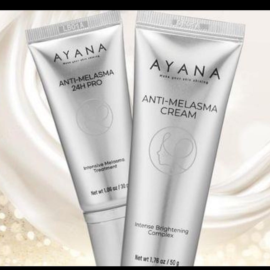 AYANA Korea Skin Care Melasma Set 2 ( 1 ANTI MELASMA+1 24H PRO) 2 count