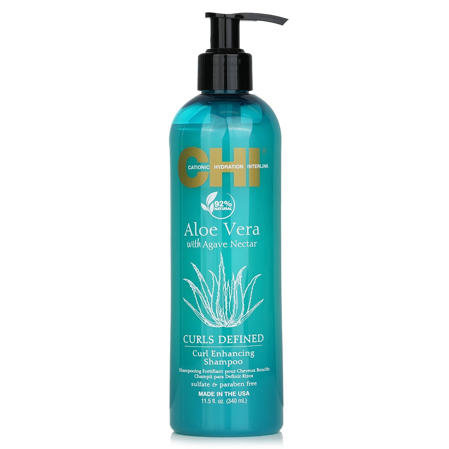 CHI Aloe & Agave Nectar Curl Strengthening Shampoo 340ml/11.5oz 340 ml