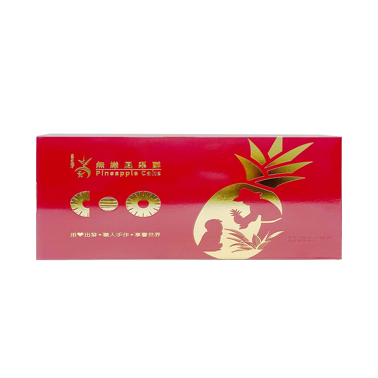 台湾【吴宝春】无嫌凤梨酥 12入