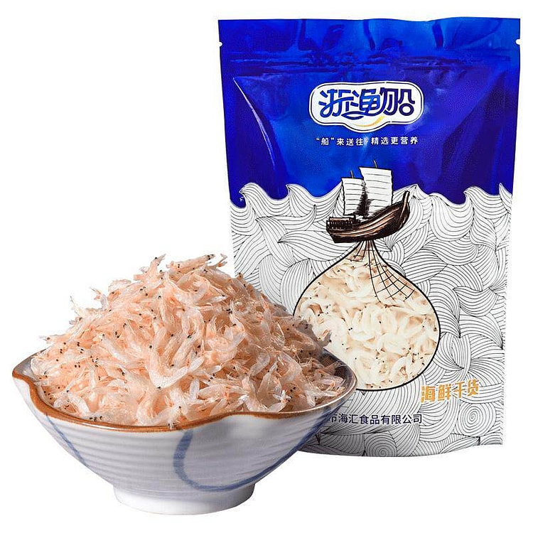 浙渔船生晒淡干大虾皮250g*1袋 200 克