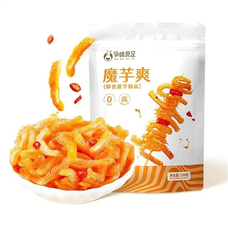Konjac Sweet Vegetable Tripe Snacks for Pregnant Women 10 sachets 1 box