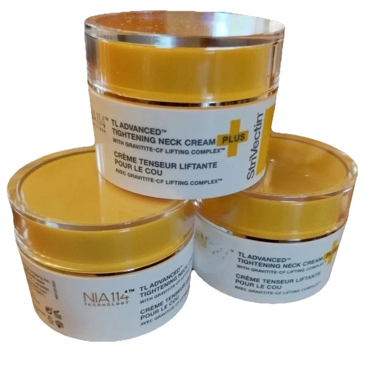 3x Strivectin TL advanced Neck Tightening Cream 3 can