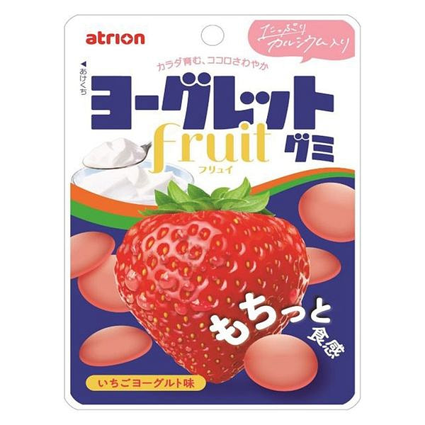 Atrion Yoglet-fruit strawberry gummy BB 6/30/25