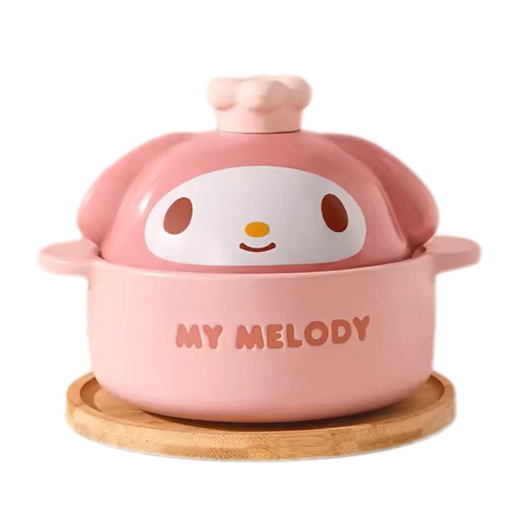 Sanrio Household Ceramic Clay Pot 2L (2-3 People) 1PC- My Melody 1 count