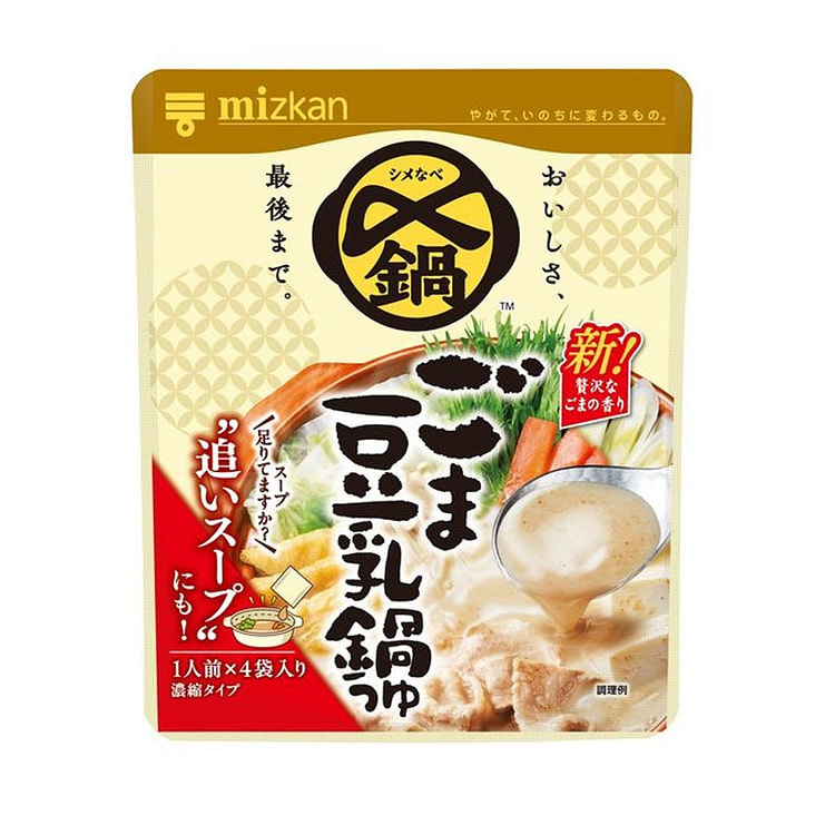 味滋康 日式豆乳火锅汤料包 36g*4包入/