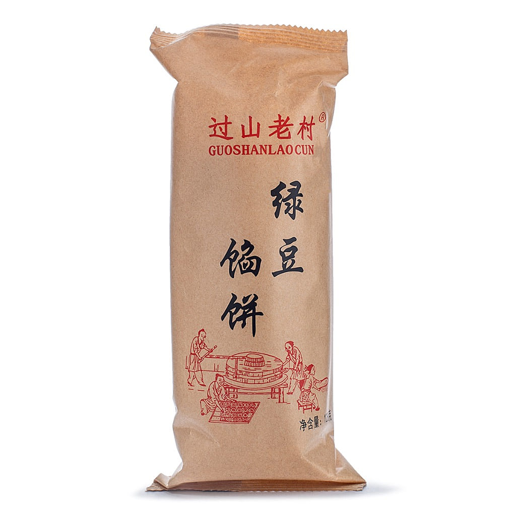 过山老村 绿豆馅饼 128 克