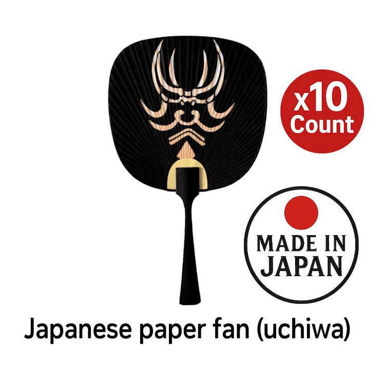 日本迷你纸扇熊取 10 把