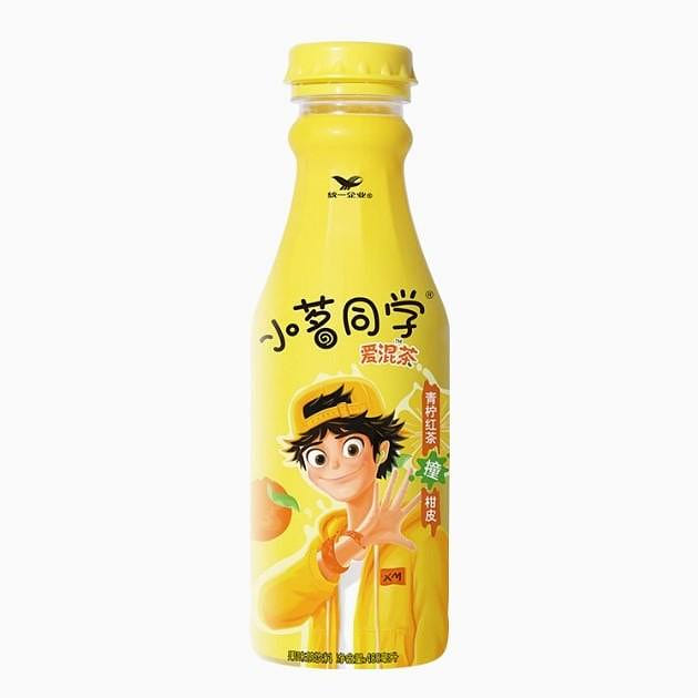 Xiaoming Orange Peel Flavor Ice Lemon Black Tea 480 ml