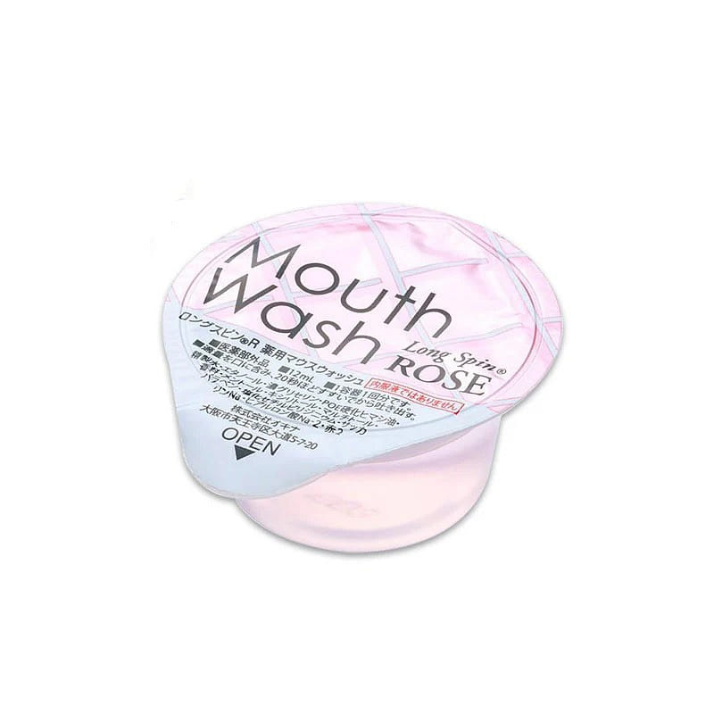 Okina Portable Mouthwash 12ml Rose Flavor 1 each