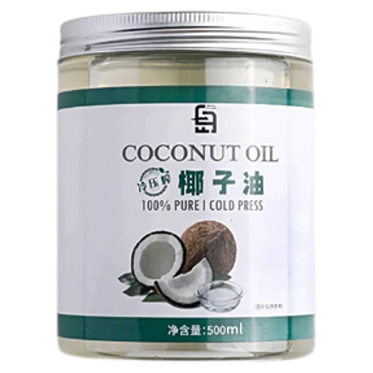 Cold-Pressed Coconut Oil 500ml 1 can