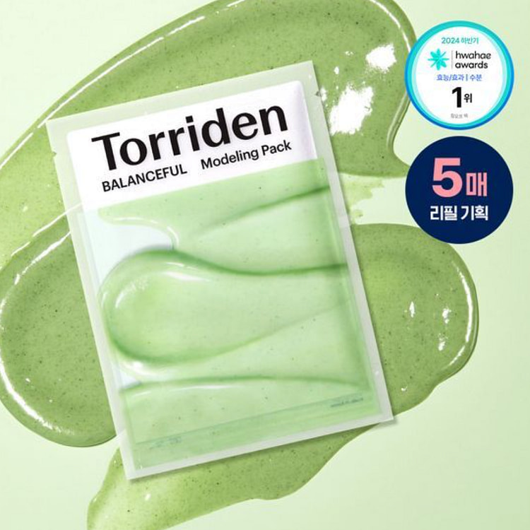 Torriden 桃瑞丹积雪草修复软膜5袋/盒