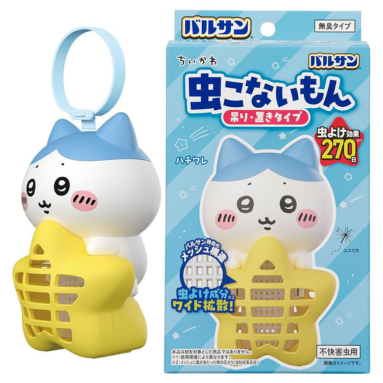 ちいかわ バルサン 虫こないもん 吊り・置きタイプ（ハチワレ） 1 カウント