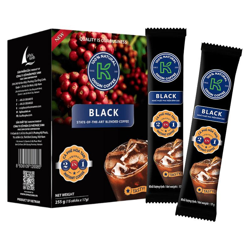 Phuc Sinh K Coffee Delight Instant 2 In1 15 count