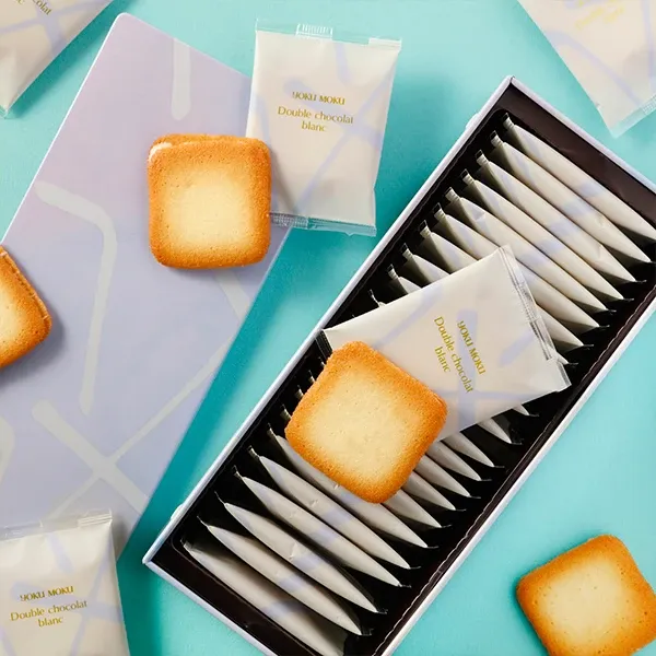 YokuMoku White Chocolate sandwich Cookie 22pieces - Weee!
