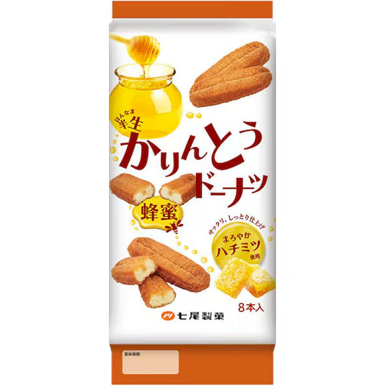 Nanao Seika Karinto Doughnut Sticks, Honey 8pc 1 each