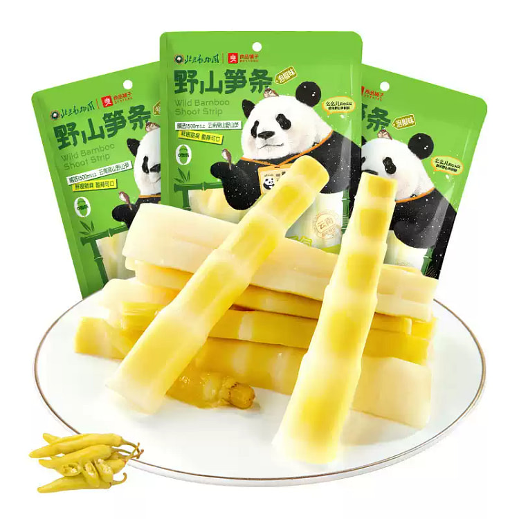 Wild Bamboo Shoot Strips * 1 Pack 90 g