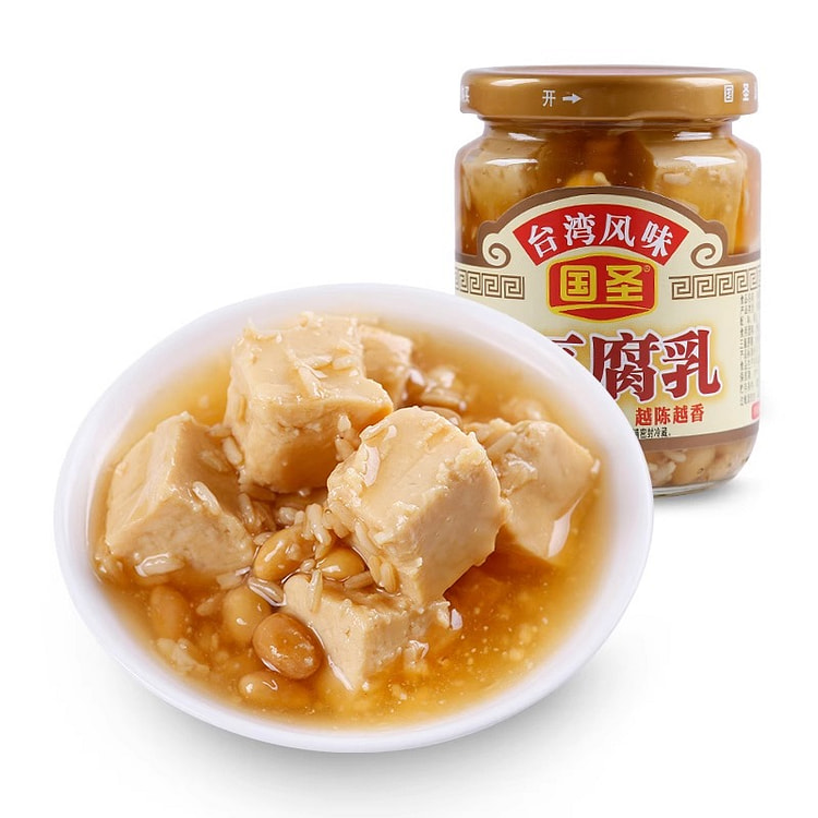 国圣台湾米酱豆腐乳白腐乳酱豆腐老式霉豆腐250g