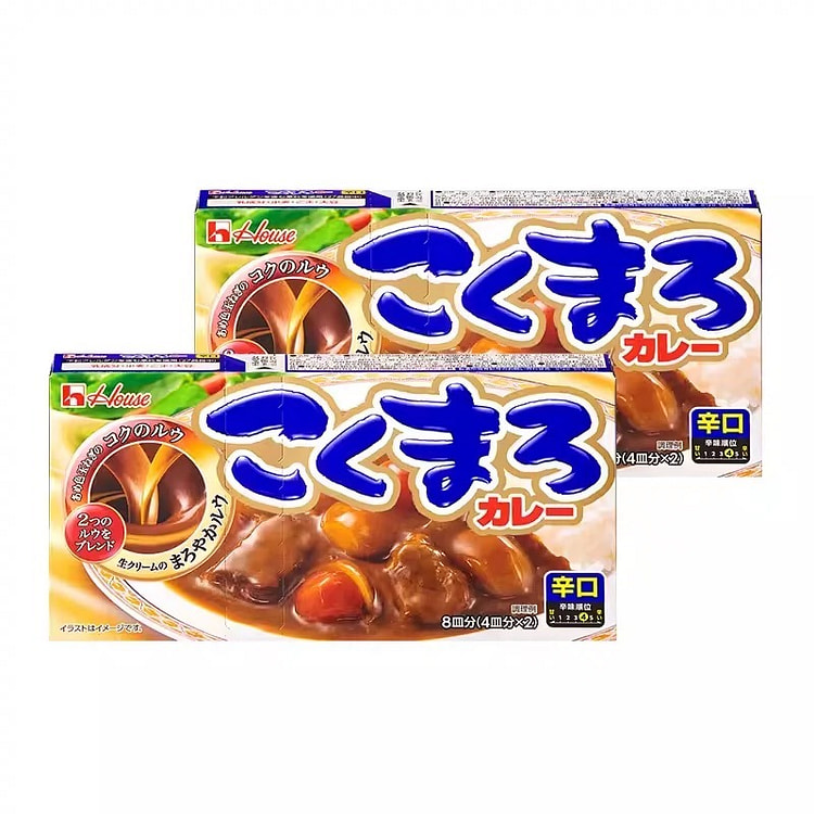 日本好侍咖喱块 中辣味 140g*2