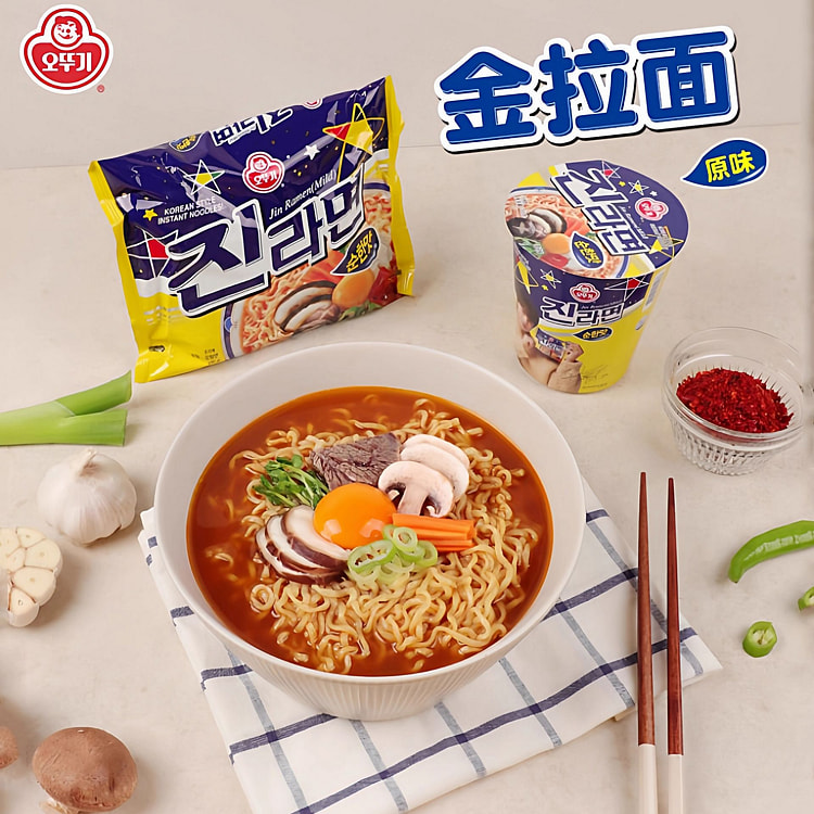Korean Original Flavor Jin Ramen 600g 600 g