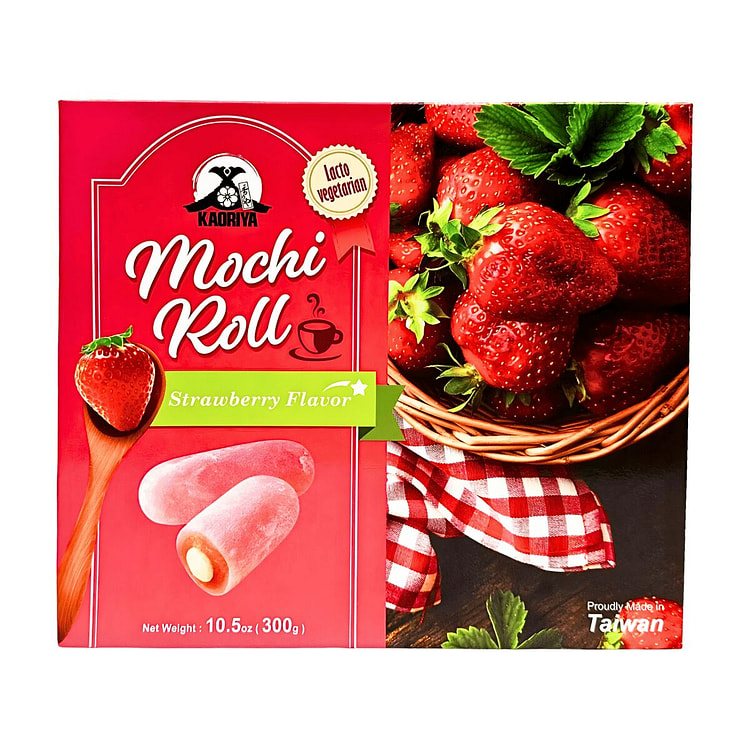 [KAORIYA] Mochi Roll Strawberry - 10.5oz 1 each