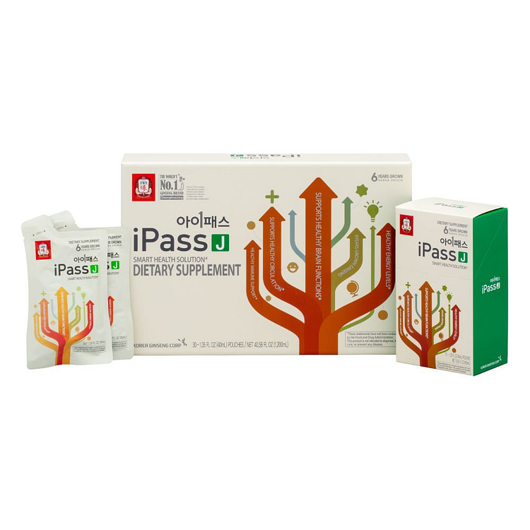 I-Pass Junior Student Pouch Korean Red Ginseng