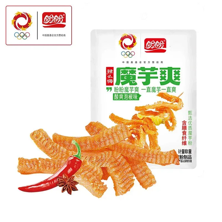 Panpan Amorphophallus cool pickled pepper flavor 8 80 g