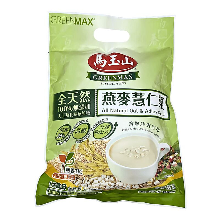 Greenmax Oat & Adlay Cereal 360g