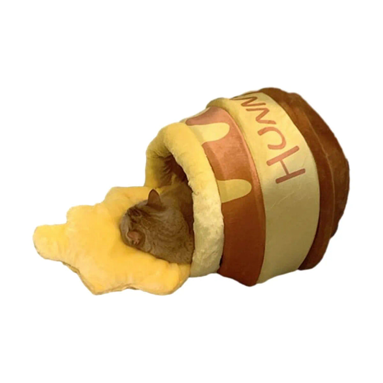 蜂蜜罐猫窝 保暖 封闭式 猫咪睡袋-16斤以内 1 个