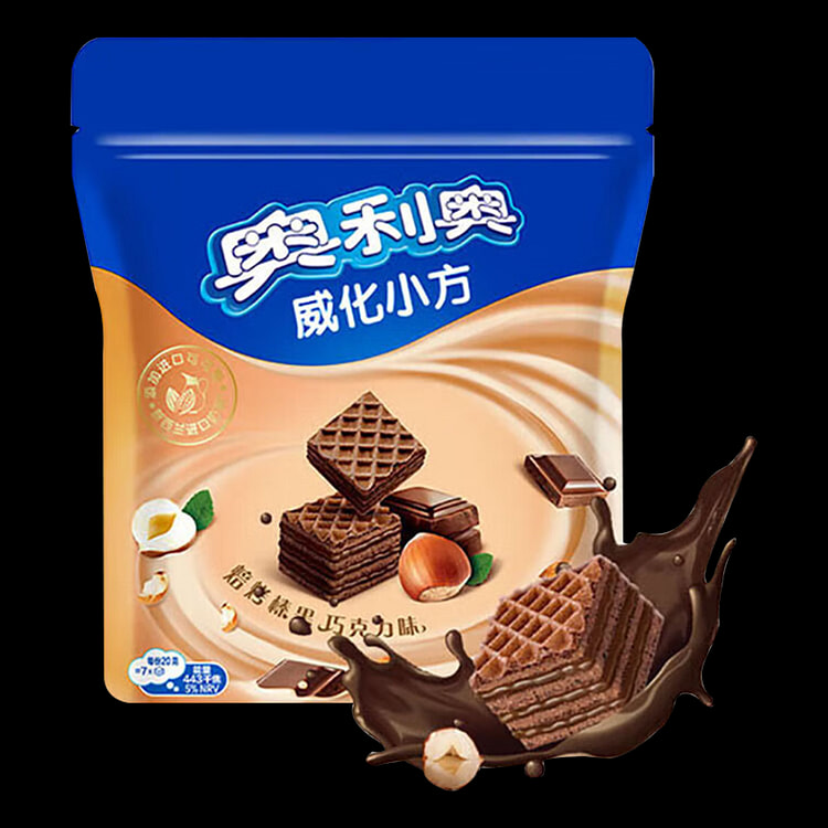 奥利奥威化小方焙烤榛果巧克力味