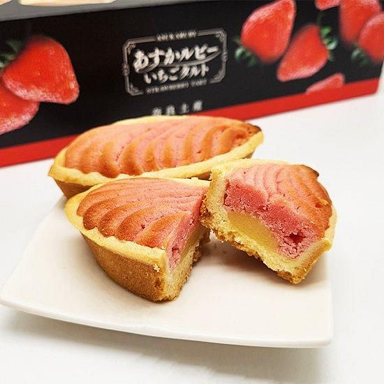 纪芳庵 草莓挞蛋糕 5枚 1 盒