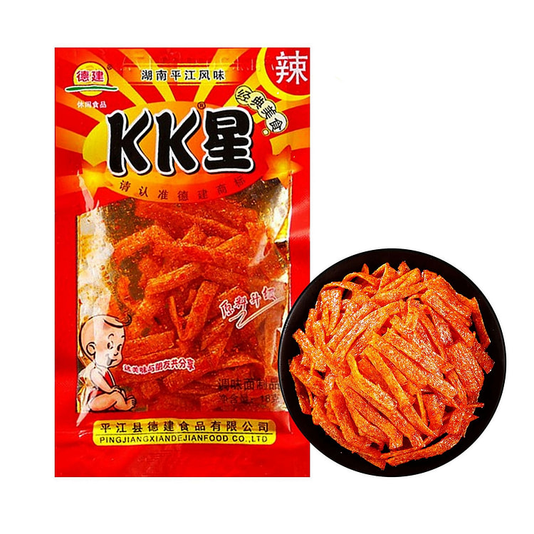 【美国直邮】德建 KK星辣条麻辣（调味面制品） (min 9)
