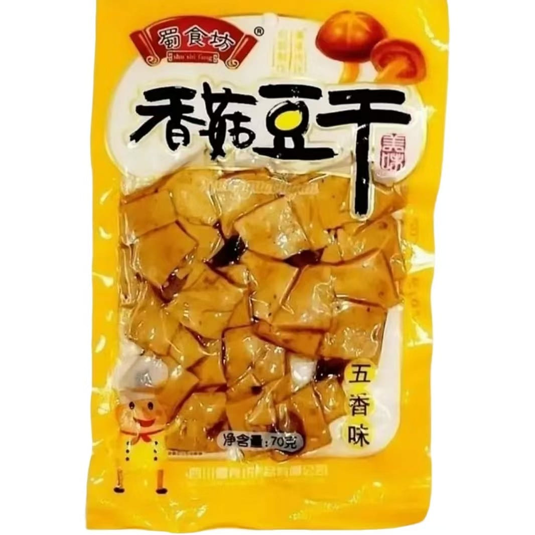 70g of five-spice shiitake and dried tofu 70 g