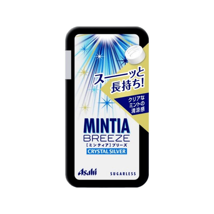 MINTIA 大颗粒 清爽薄荷糖 银色 30粒 1 盒
