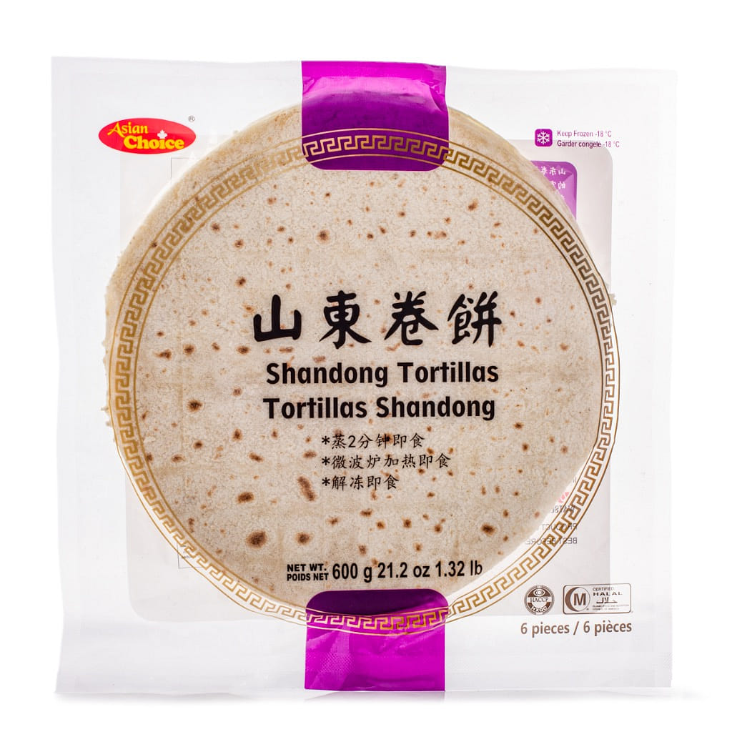 亚洲优选 山东卷饼 6张/包 冷冻 600 克