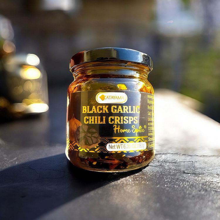 Katayama Black Garlic Chili Crisps 6.35 oz