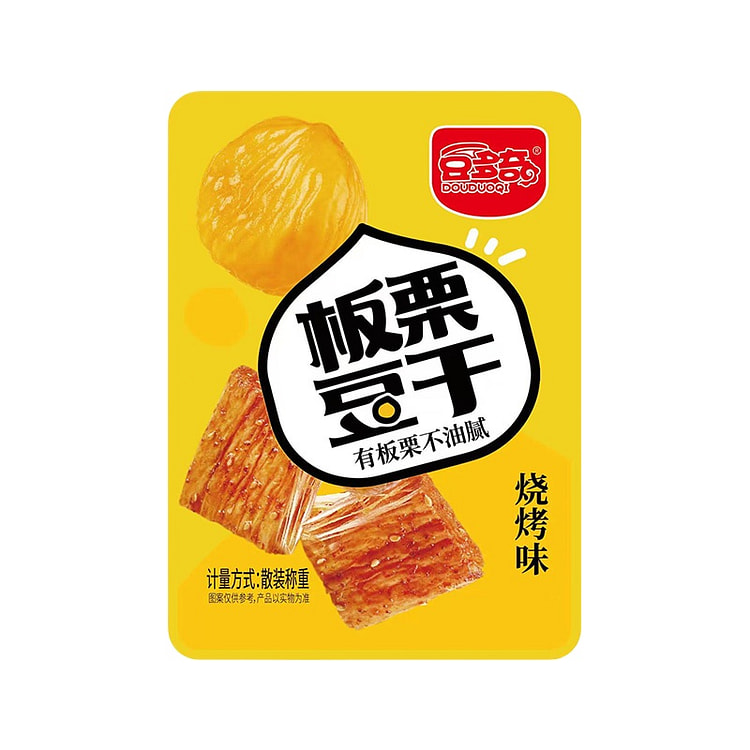 豆多奇板栗豆干烧烤味500g*1袋 500 克