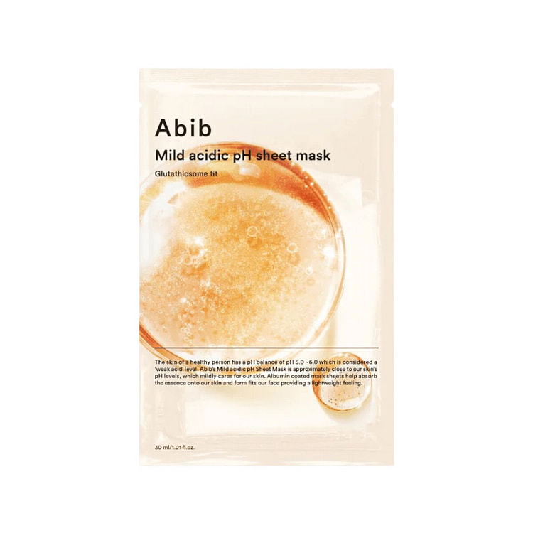 Abib Mild Acidic pH Sheet Mask Glutathiosome