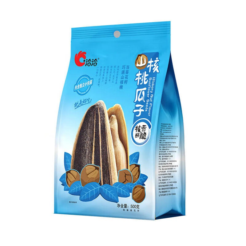 Get Qiaqia hickory flavored sunflower seeds fragrant melon seeds