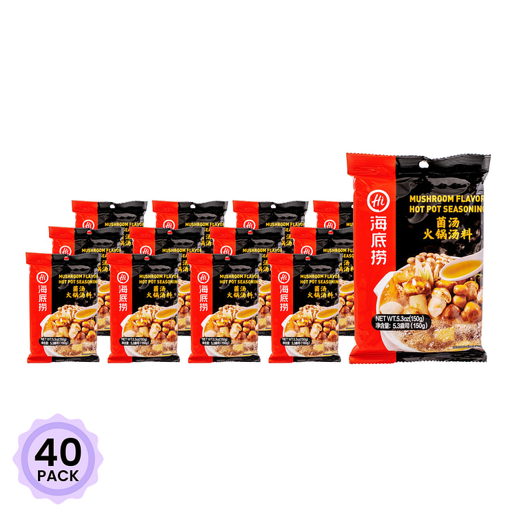 海底捞 菌汤火锅底料 150 克*40 包