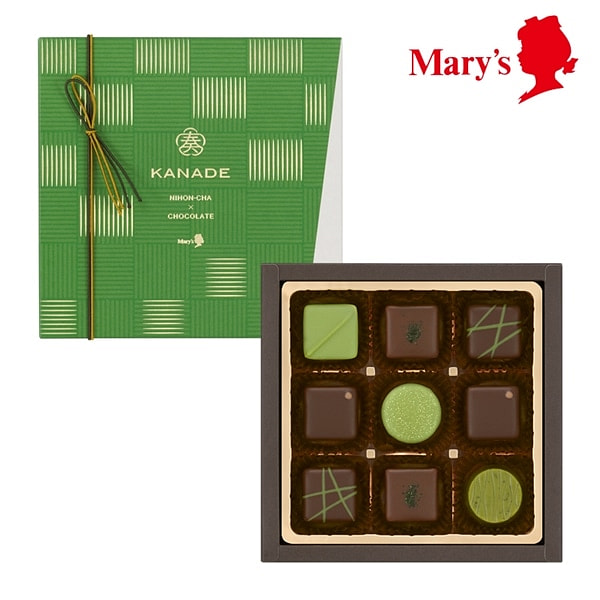 Mary's Matcha Valentine's Day Chocolates 9 pcs