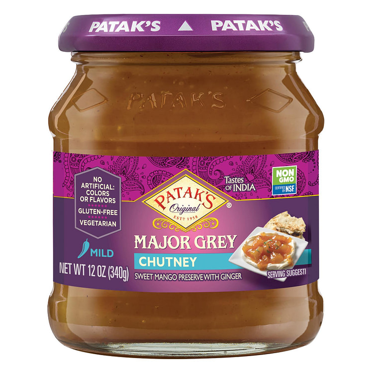 帕塔克的主要灰色酸辣酱芒果 12 盎司