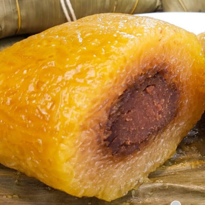碱水豆沙粽 美国外婆家新鲜手工制作非冷冻粽子 3 个