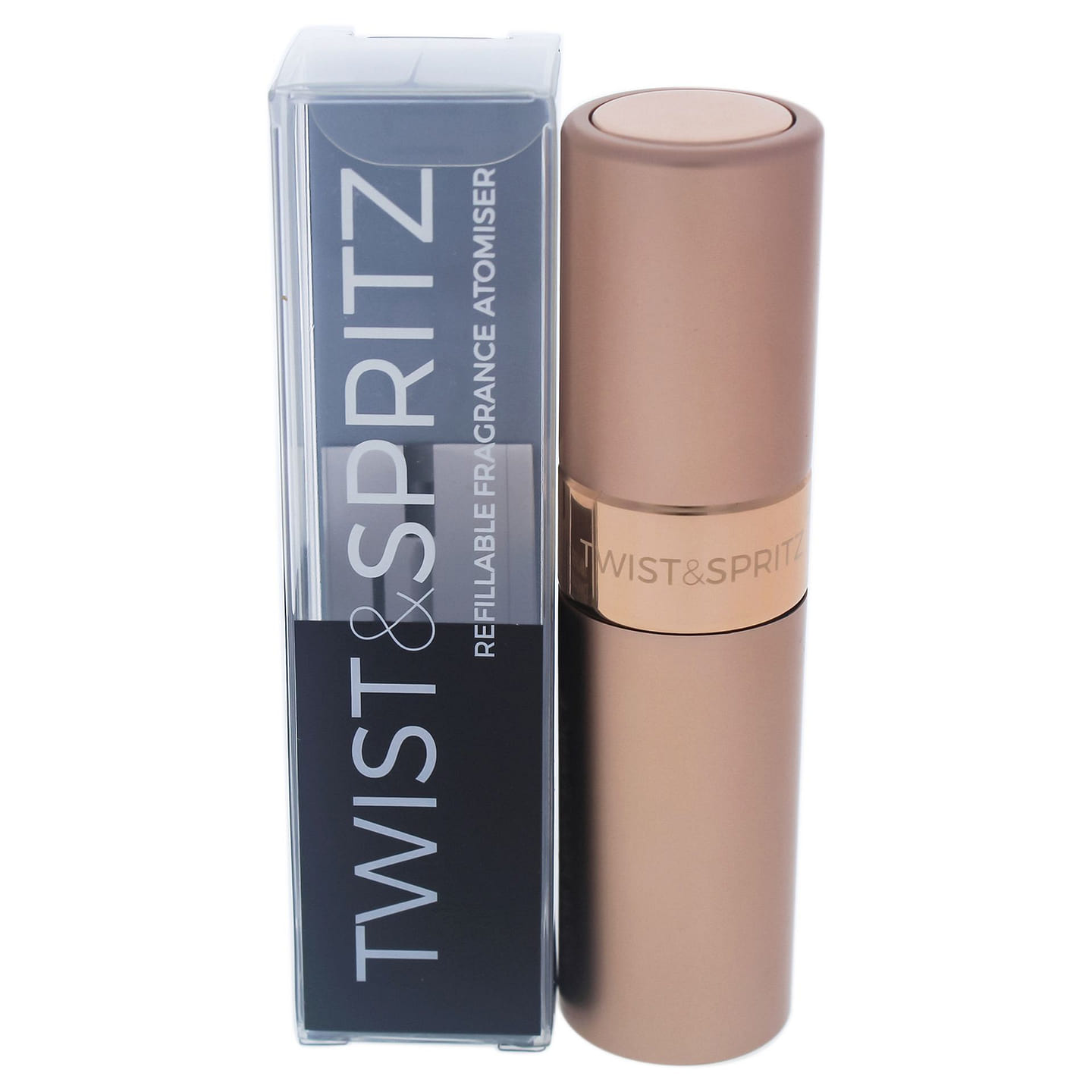 Twist and Spritz Atomiser – Rose Gold by Twist 8 ml