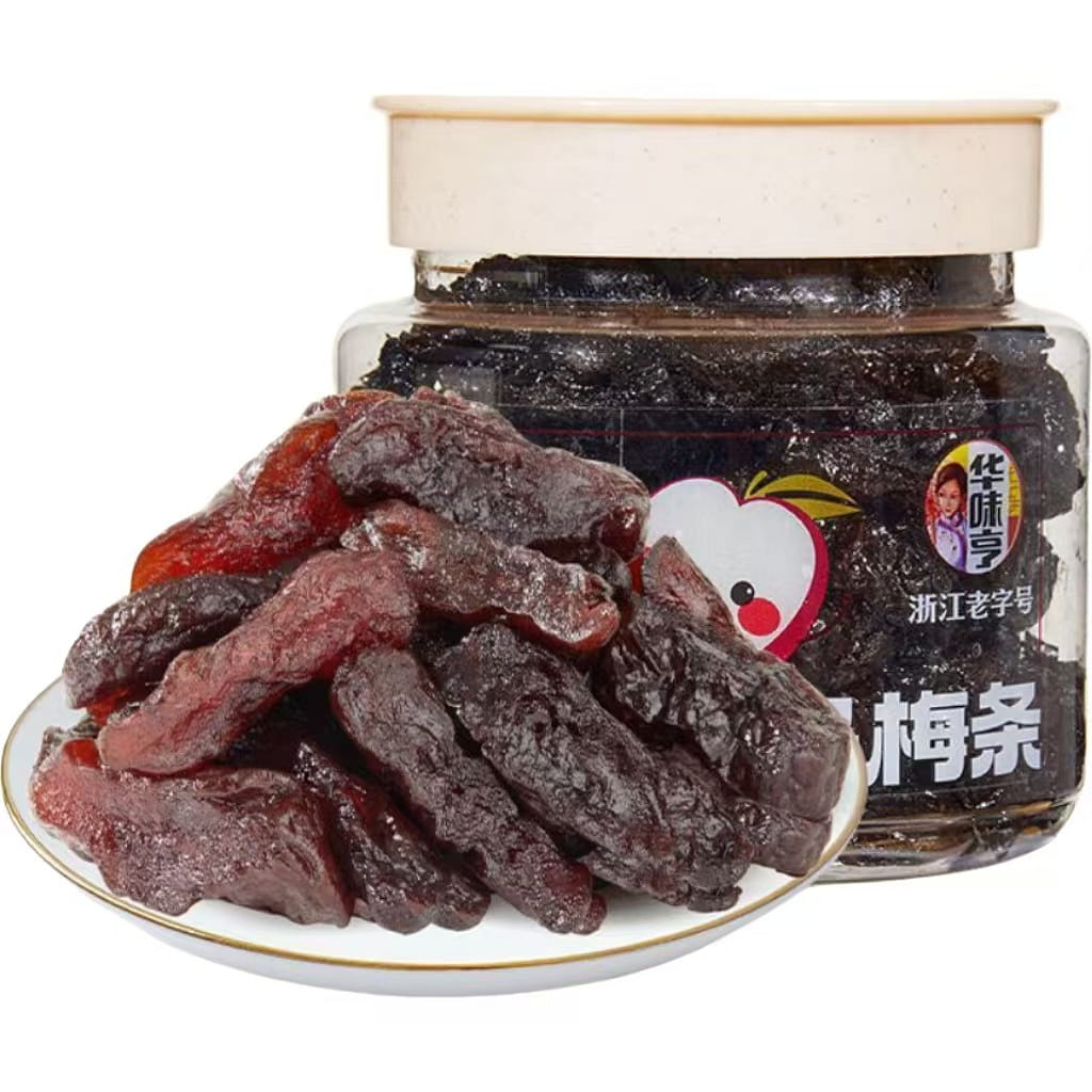 Sweet-Sour Preserved Black Plum Strips 150g 150 g